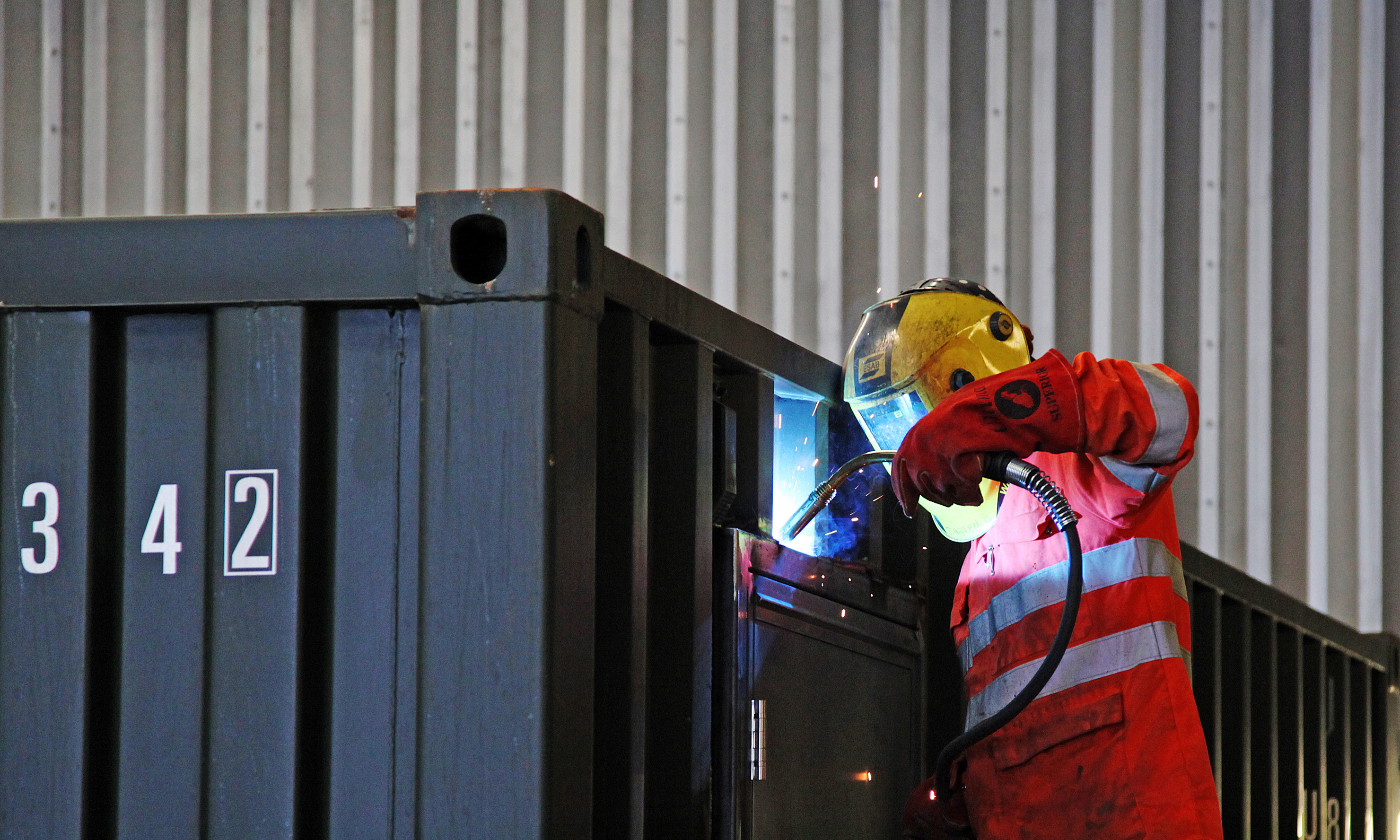 Container maintenance and repair